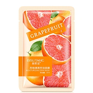 Fruit Skin Care Grapefruit Face Mask Moisturizing Oil Control Facial Mask