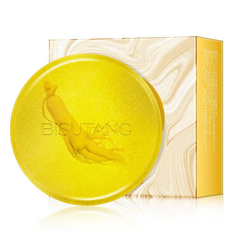 OEM Private label whitening toilet soap organic herbal ginseng sulfur soap