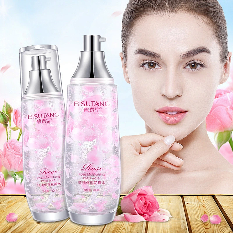 OEM/ODM Natural Pure Rose Petals Toner Private Label Skin Whitening and Firming Face Toner