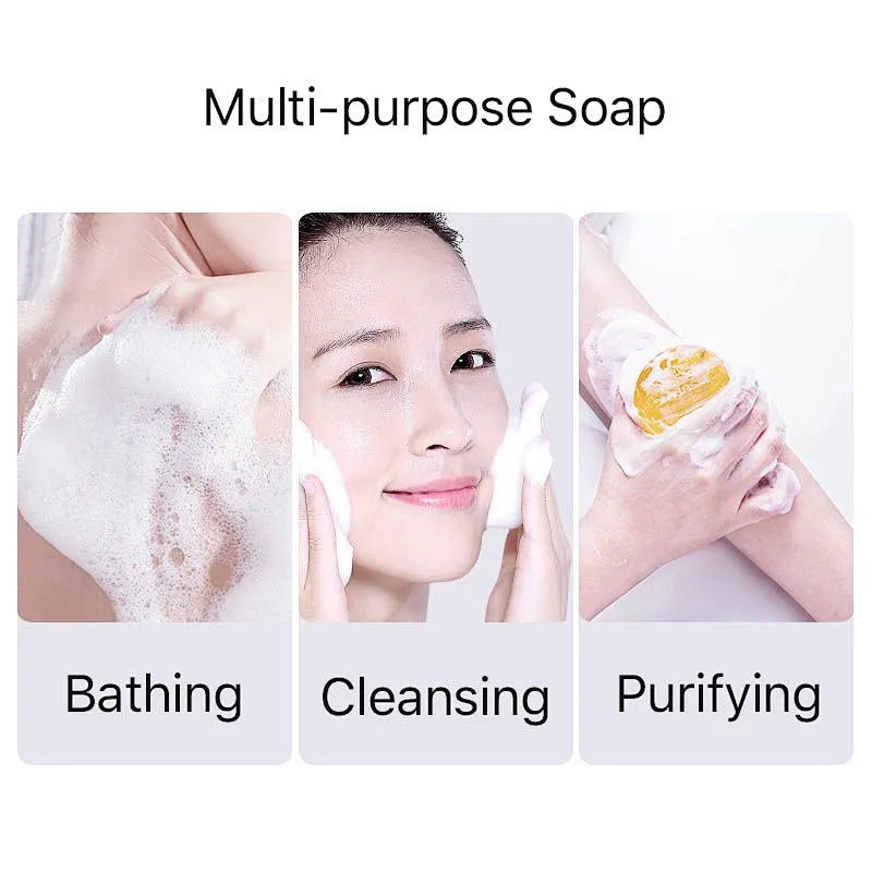 OEM Private label whitening toilet soap organic herbal ginseng sulfur soap