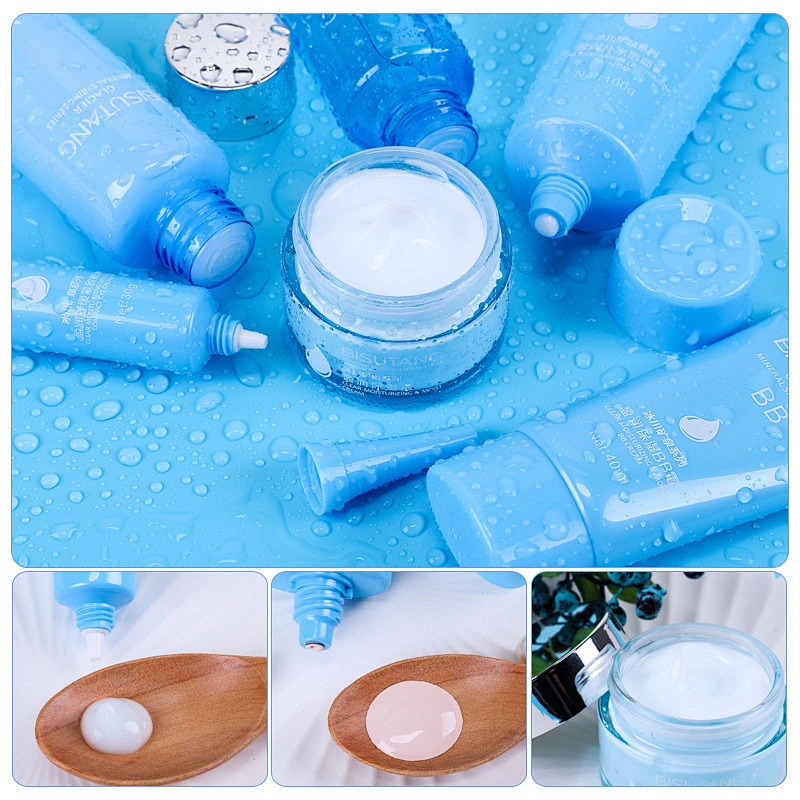 OEM Private Label Beauty Cosmetics Glacier Mineral Water Moisturizing Whitening Skin Care Set