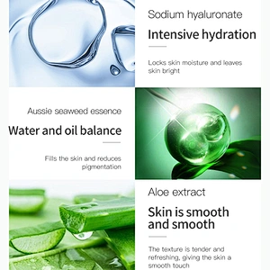 Private label best selling hydrating moisturizing serum water face care seaweed essence water