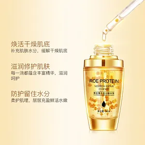 ODM organic snail serum anti-aging whitening 24k gold caviar serum