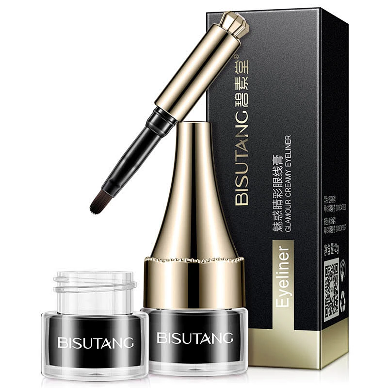 BISUTANG Beauty Makeup Liquid Charm Eye Color Eyeliner Long Lasting Waterproof Eyeliner Private Label
