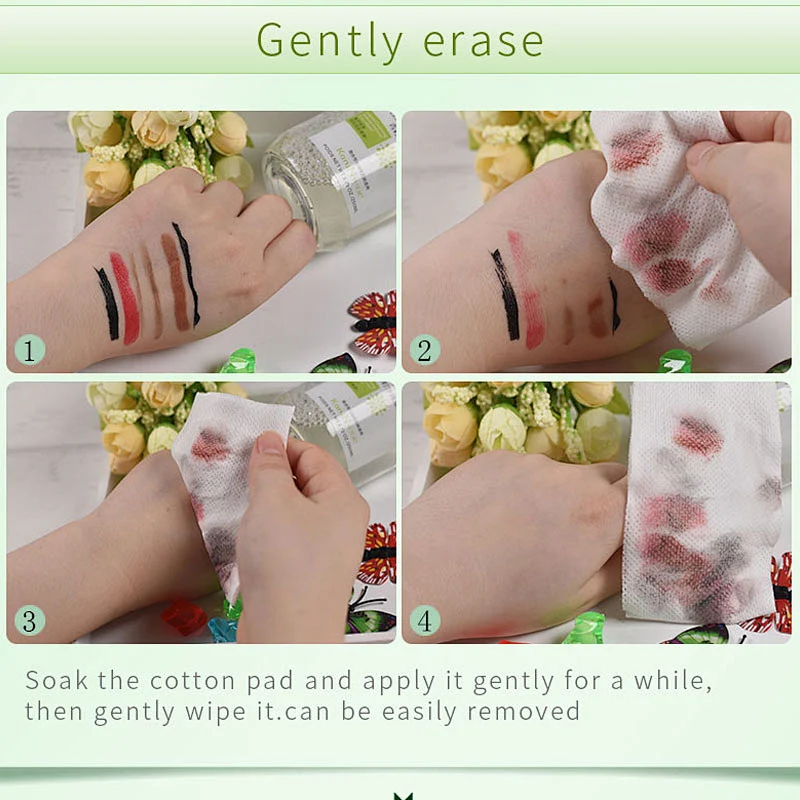OEM Mild deep cleansing makeup removing water organic lemon makeup remover liquid for face care