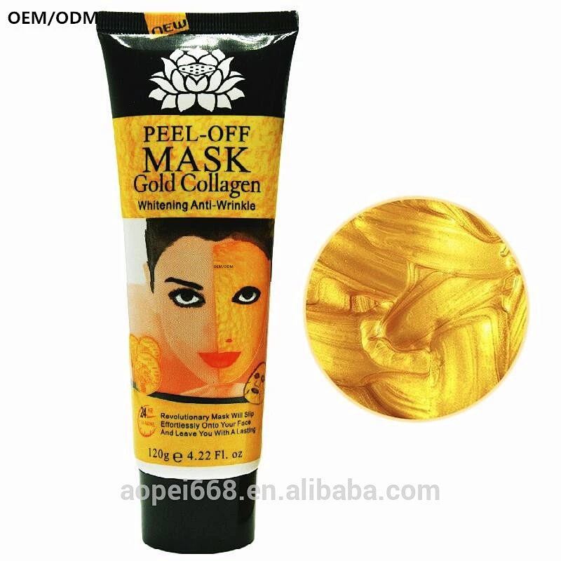 OEM/ODM private label skin care anti-wrinkle gold face mask skin repair 24k gold mask