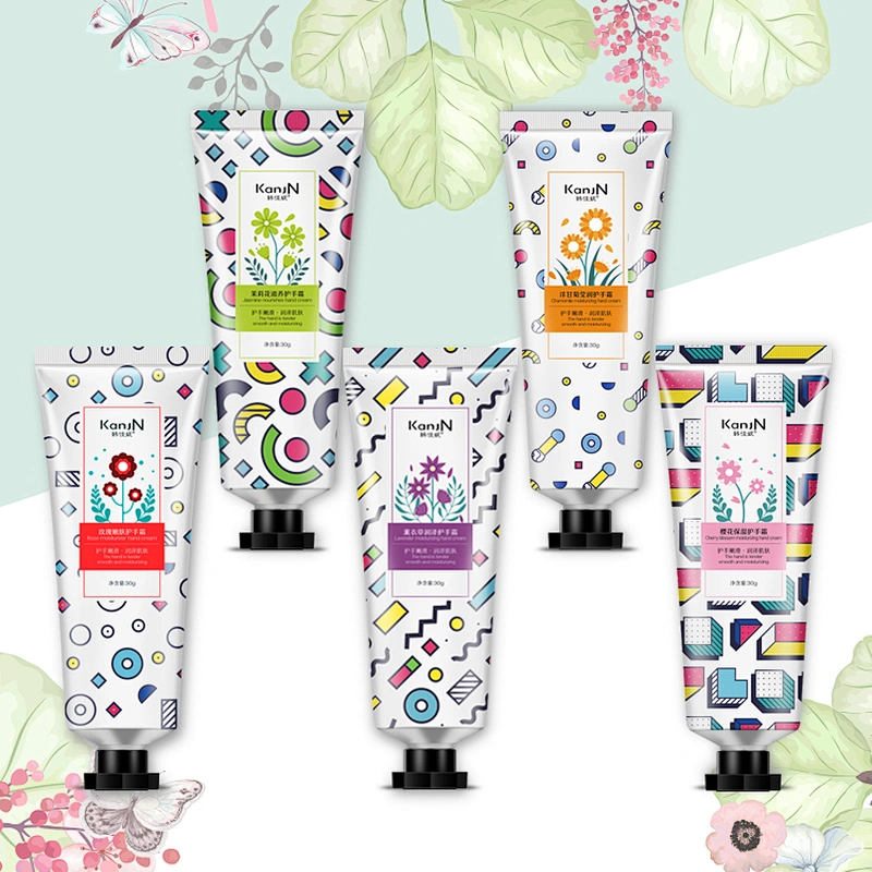 OEM Cosmetic manufacturer organic moisturizing chamomile herb hand cream