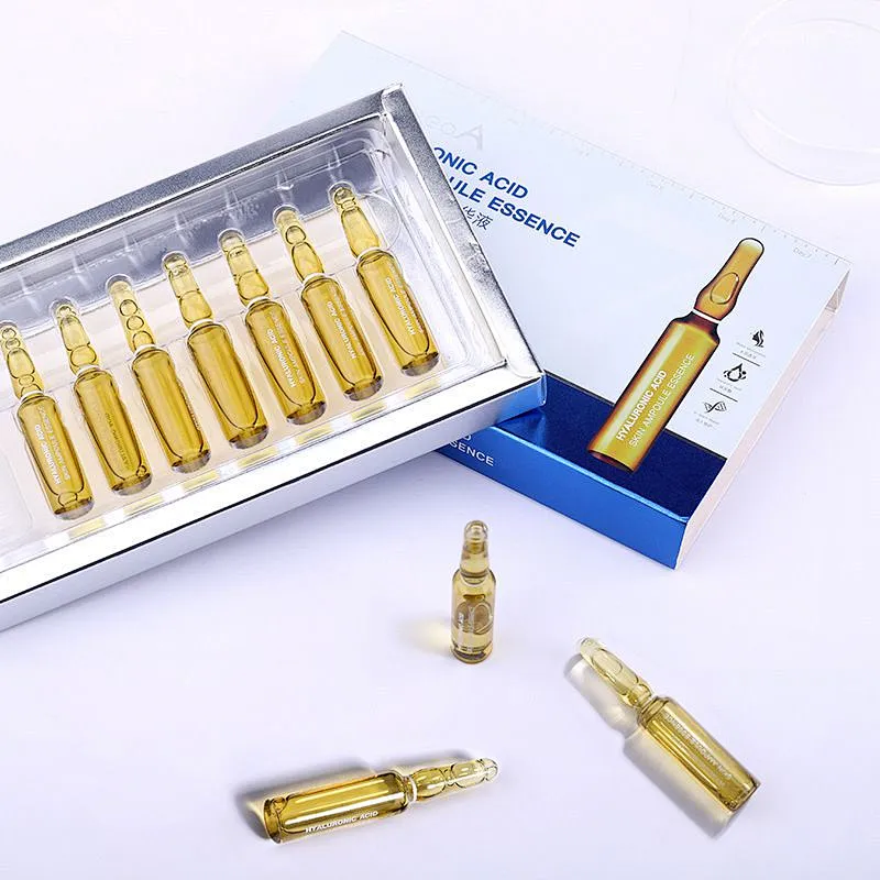 Private label facial serum Rejuvenation skin collagen peptide ampoule serum