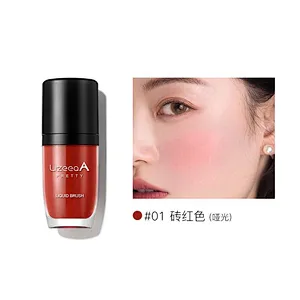 Private label cosmetics long lasting blusher pink mini makeup liquid blush