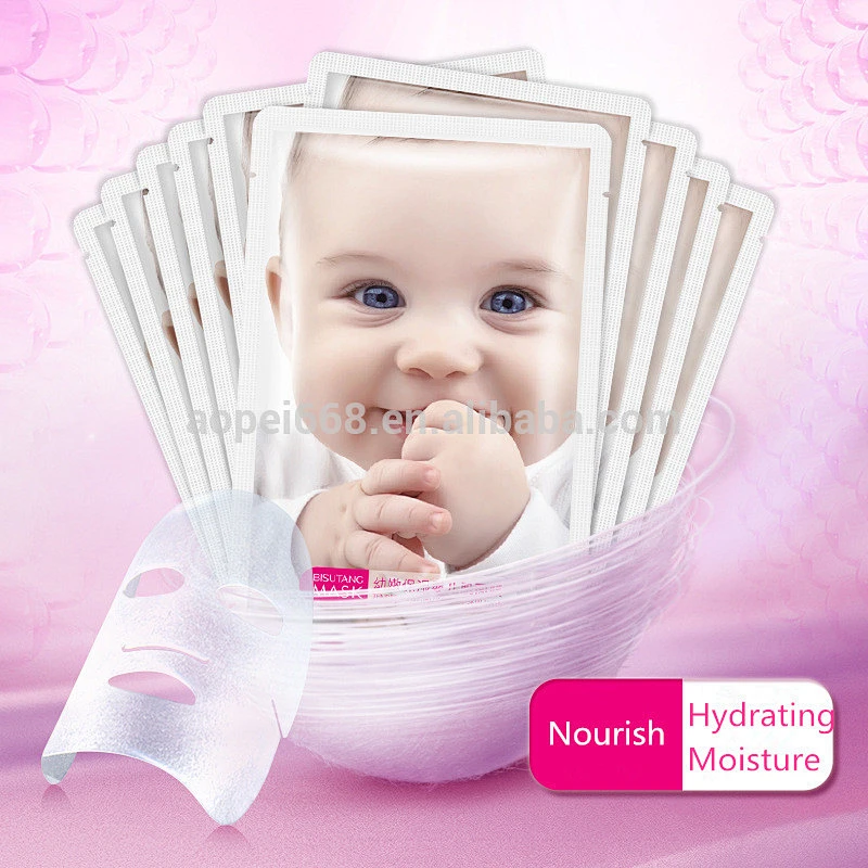 Wholesale beauty products peel off hyaluronic acid facial mask natural pomegranate revitalizing moisturizing face masks