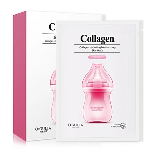OEM face care deep moisturizing anti-wrinkle keep firming whitening collagen crystal facial mask