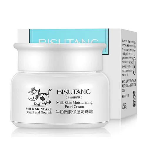 BISUTANG Popular Milk Extract Eliminate Wrinkles Smooth Face Cream Lotion Skin Care Whitening Moisturizing Facial Cream