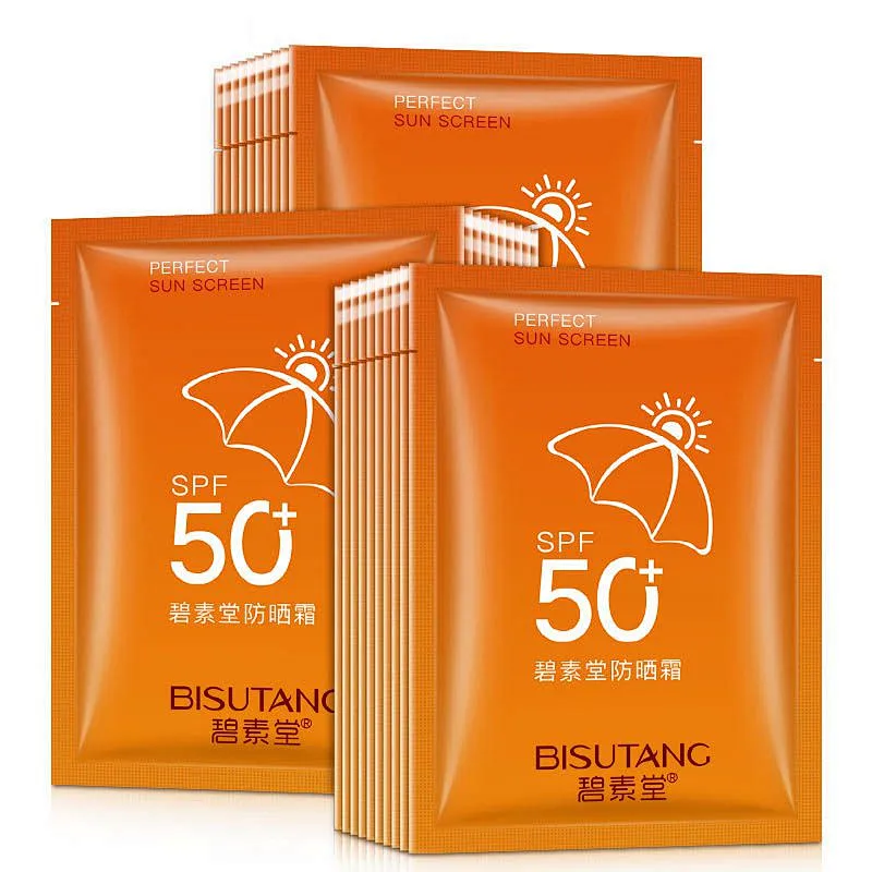 Wholesale Private label sunblock After sun repair sun cream Organic mini SPF 50 sunscreen