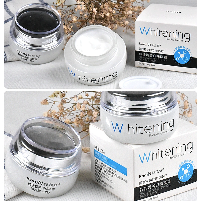 OEM/ODM KanjN Private label anti freckle face cream Melasma removing whitening freckle cream