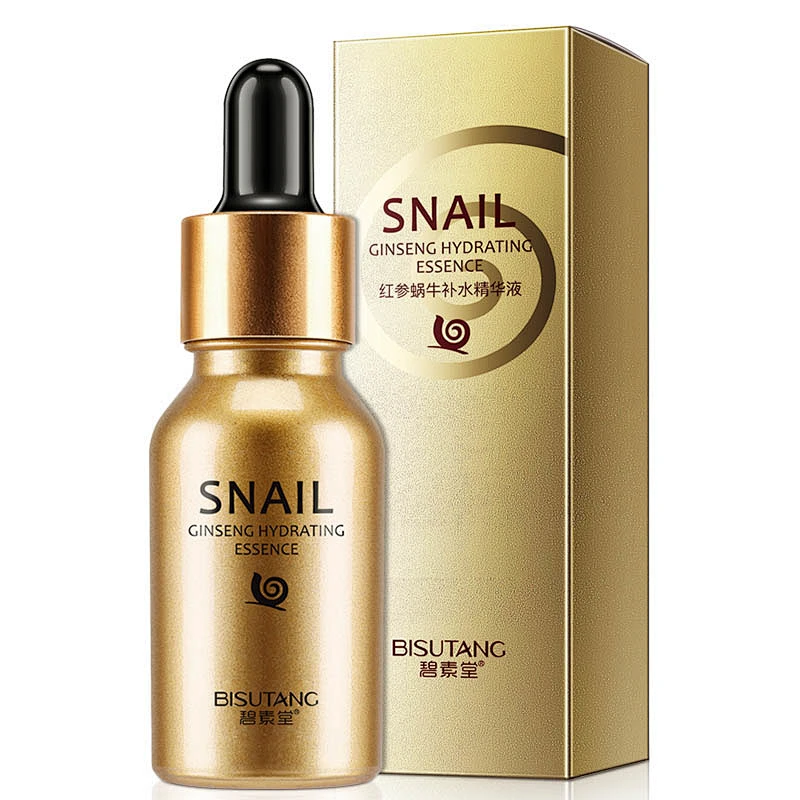 Anti Wrinkle Anti-aging Red Ginseng Face Serum Skin Brightening Facial Treatment Essence Pore Refining Snail Essence