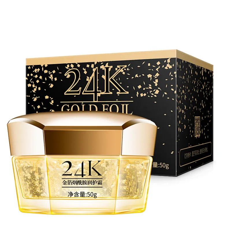 24K Gold Face Cream Whitening Moisturizing 24 K Gold Day Creams & Moisturizers 24K gold Essence Serum