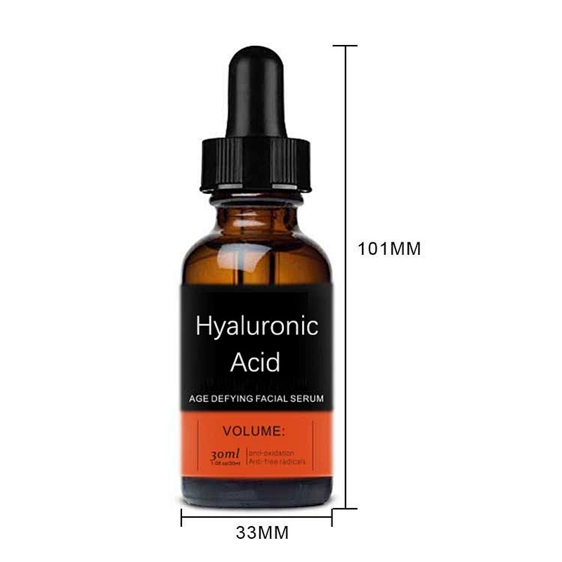 OEM Skin Care Serum Private label Natural Vitamin C Serum Whitening Anti Aging Hyaluronic Acid Serum