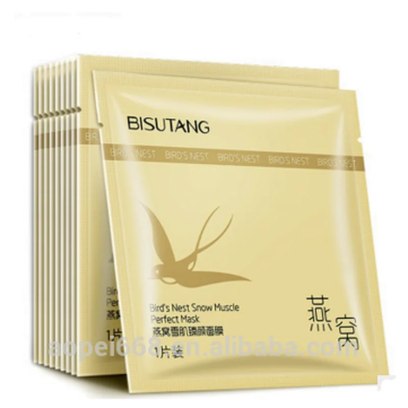 Bird's nest extract moisture mask for face nourishing face mask supplier