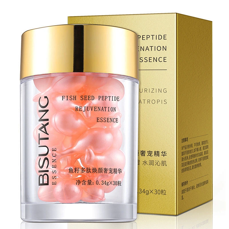 OEM FDA Facial Moisturizing Serum Repair Anti Aging Roe Polypeptide Capsule Essence