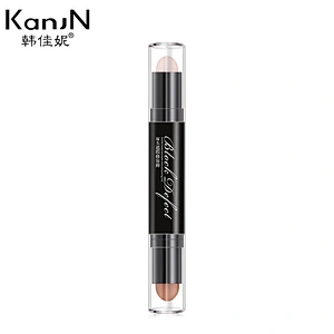 2 in 1 Double Ended Bronzer & Highlighter Sticks Concealer Pencil Contour Stick Shade Repair Makeup Face Cream Pen