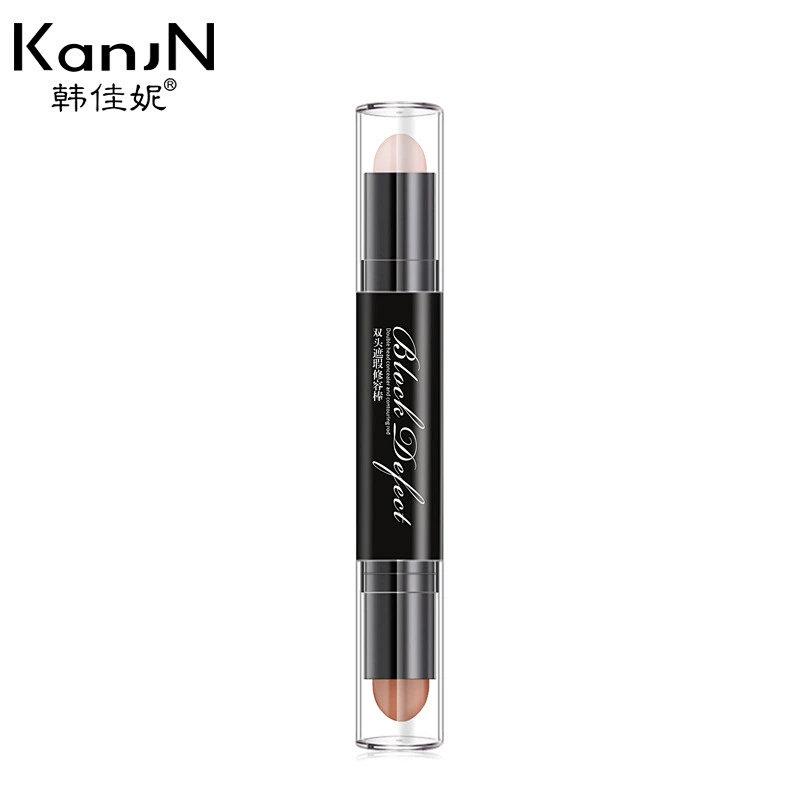 2 in 1 Double Ended Bronzer & Highlighter Sticks Concealer Pencil Contour Stick Shade Repair Makeup Face Cream Pen