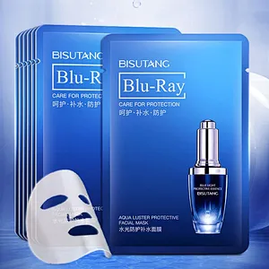 OEM ODM Deep moisturizing hydrating nourishing blu-ray protect water brightening facial mask