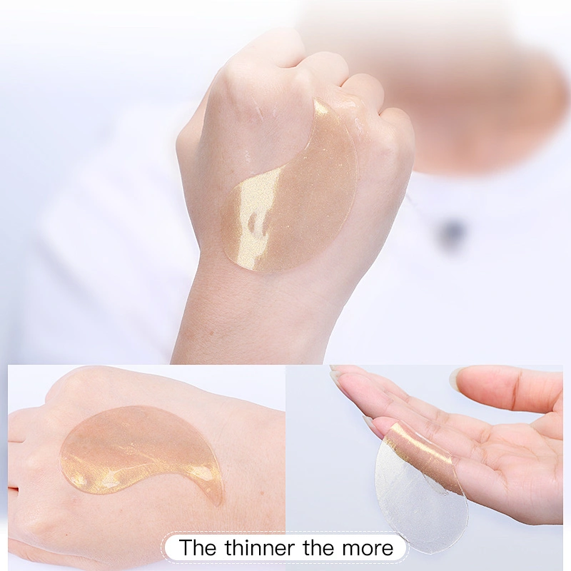 Private Label Custom Hydrogel Under Eye Patch 24k Gold Collagen Eye Mask