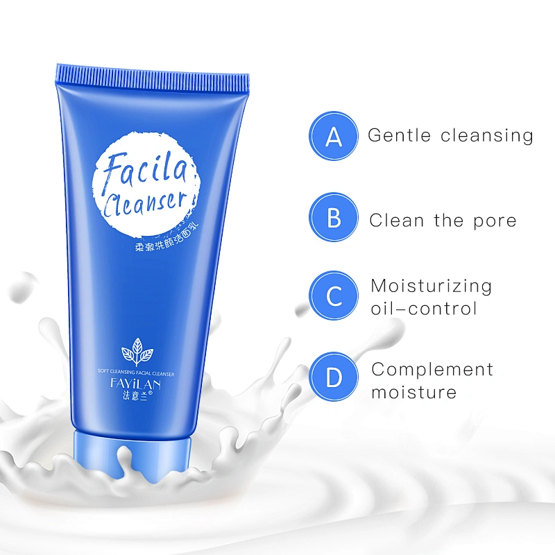 Wholesale Face care mild cleanser Refreshing moisturizing face cleanser Deep gentle cleansing facial cleanser