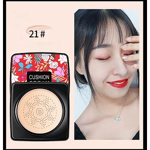 Moisturizing and silky beauty cream mushroom head powder puff natural air cushion bb cream foundation
