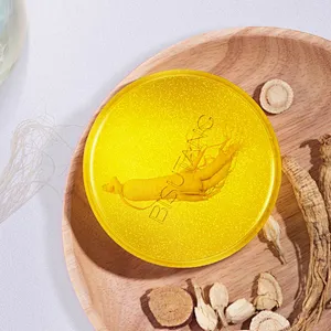 OEM Private label whitening toilet soap organic herbal ginseng sulfur soap