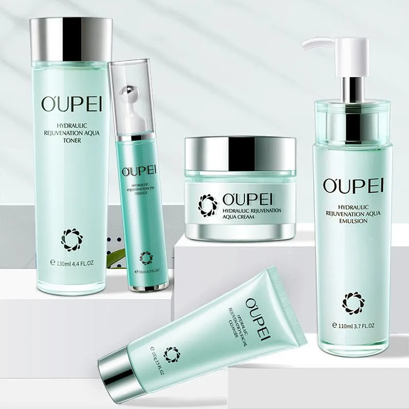 Set packaging type and FDA certification skin care set for women moisturizing