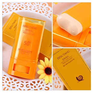 Bisutang Summer Sunscreen Snail Essence Moisturizing Protective Skin Anti-UV Whitening Concealer Cream