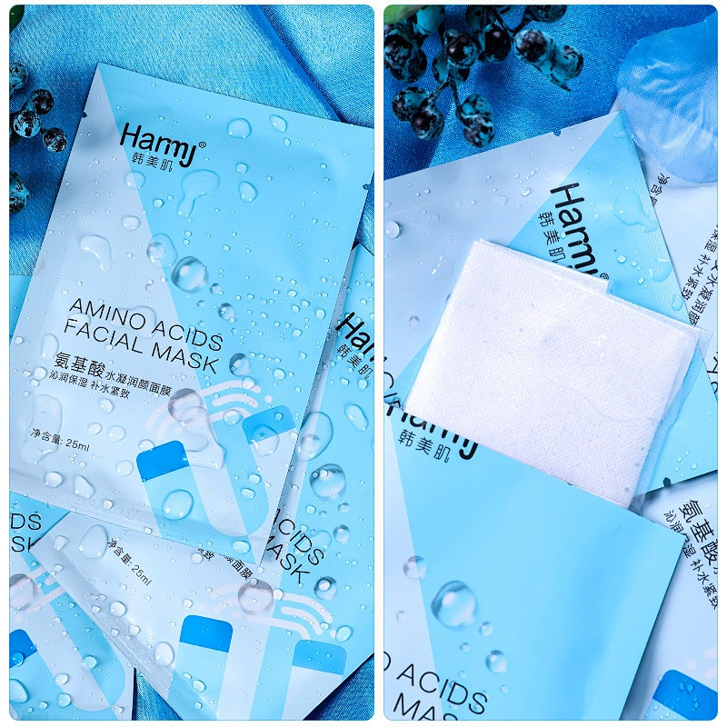 OEM Amino Acid Skin Care Mask Sheet Lightening Calming Face Mask for Face Care