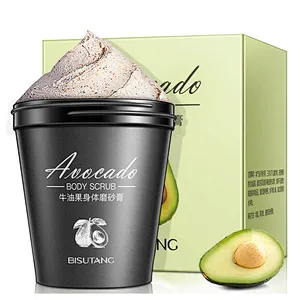 High quality lightening body scrub cream organic anti cellulite facial scrub