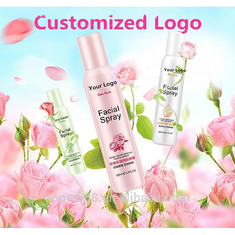 Rose toner moisturizing spray face care beauty hydrating korea spray moisturizer toner