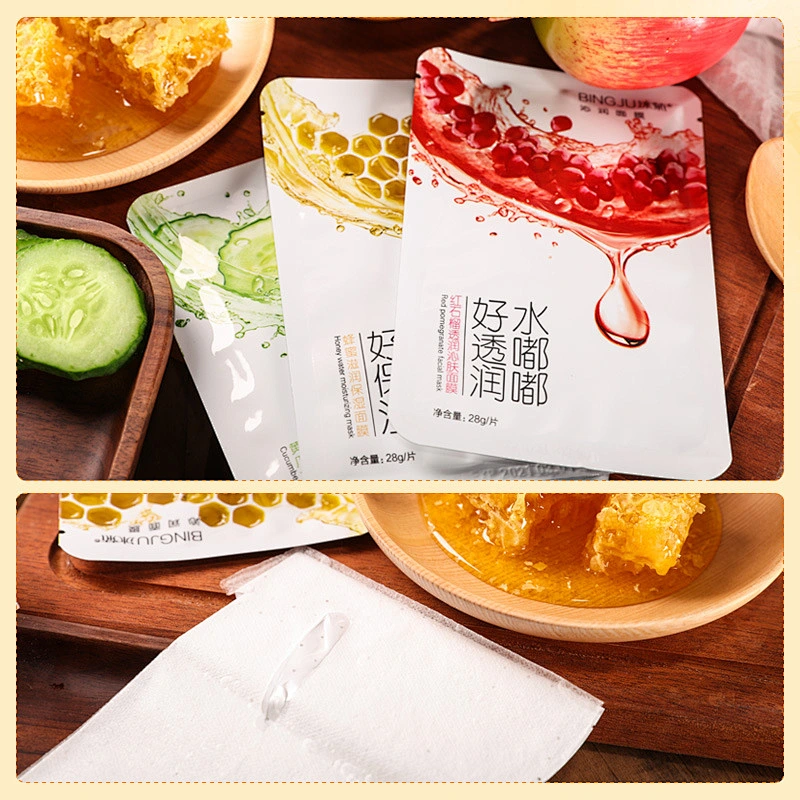 OEM Face Skin Care mask Popular Moisturizing facial mask Private label Natural Organic fruit face Mask