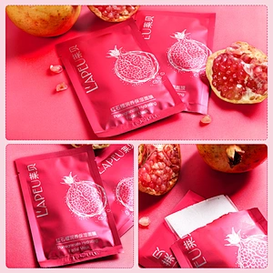 Red pomegranate nourishing hydrating mask natural face pack deep moisturizing facial mask