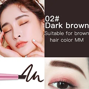 Wholesale multi colors vegan natural eyebrow pencil waterproof custom private label thin brow pencil