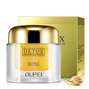 Skin Care Beauty Facial Whitening 24k Gold Massage Cream Deep Cleansing Body Face Massage Cream