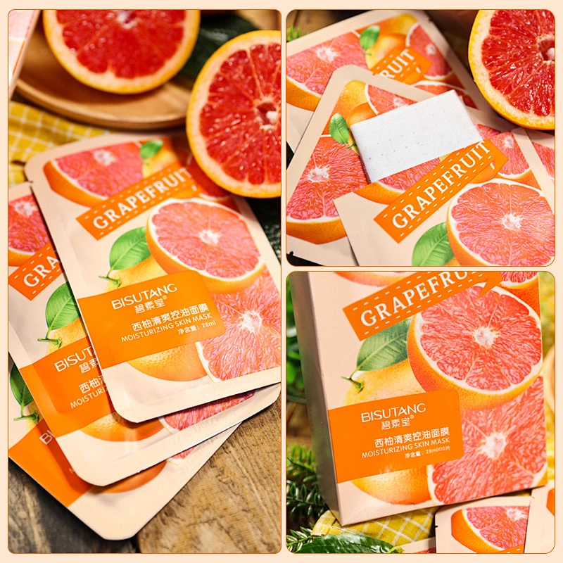 Fruit Skin Care Grapefruit Face Mask Moisturizing Oil Control Facial Mask