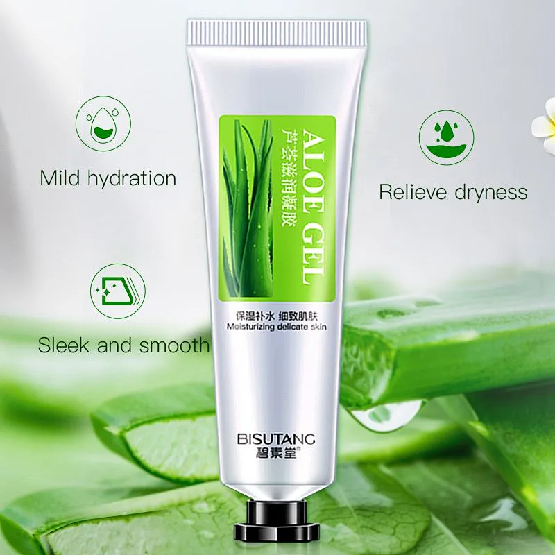 Natural Acne Moisturizing Whitening After Sun Repairing Aloe Vera Soothing Face Gel