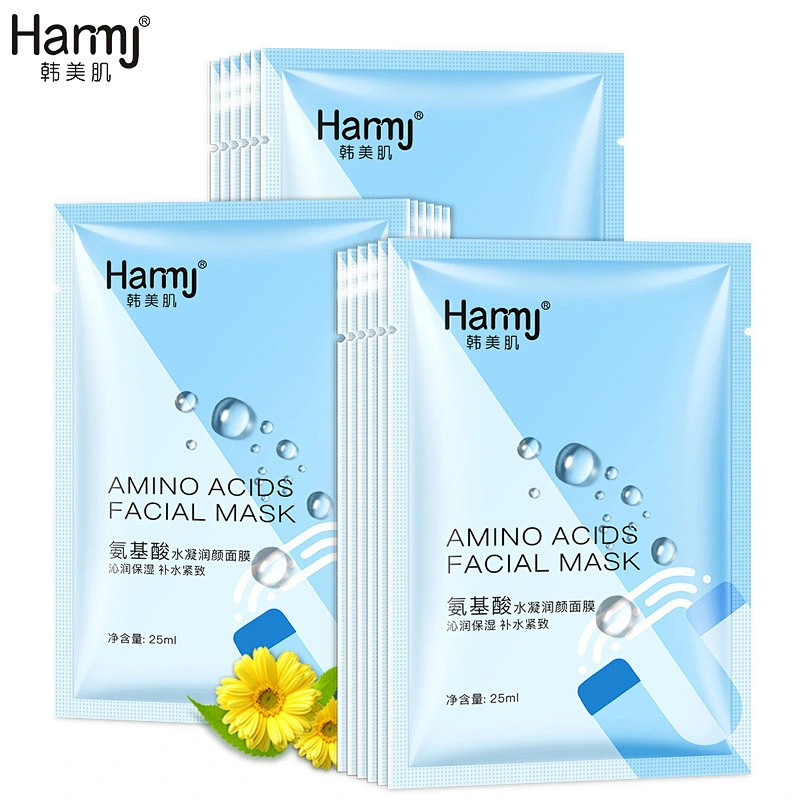 OEM Amino Acid Skin Care Mask Sheet Lightening Calming Face Mask for Face Care