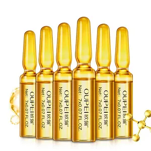 OEM custom ginseng face serum hexapeptide hyaluronic acid ampoule serum
