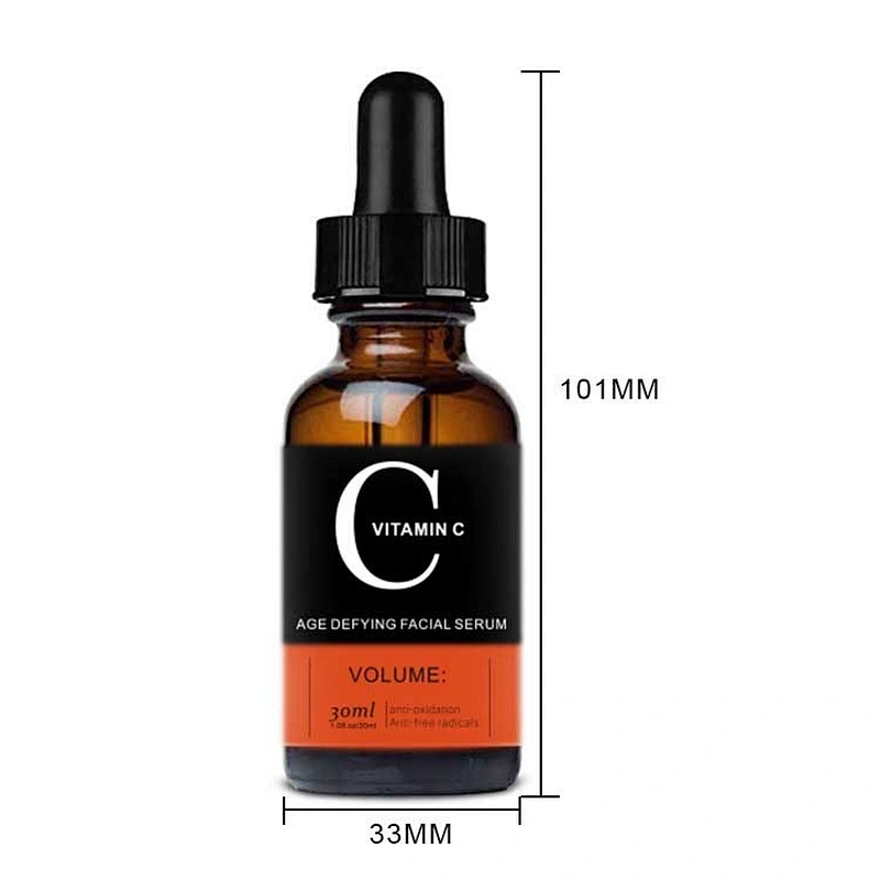 OEM Skin Care Serum Private label Natural Vitamin C Serum Whitening Anti Aging Hyaluronic Acid Serum