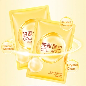 Best selling hyaluronic acid nourishing Collagen Hydrating Rejuvenating crystal facial mask