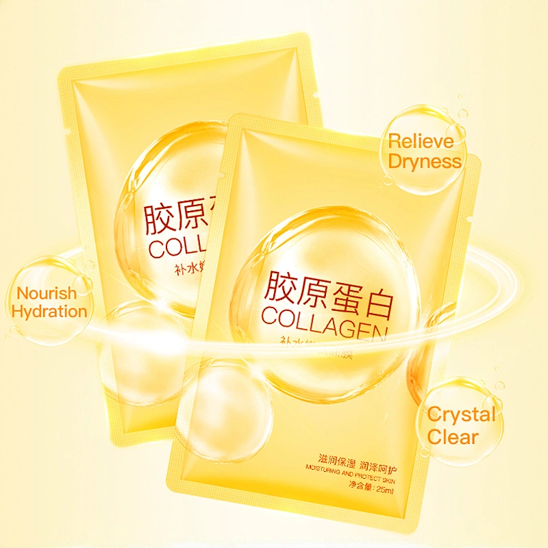 Best selling hyaluronic acid nourishing Collagen Hydrating Rejuvenating crystal facial mask
