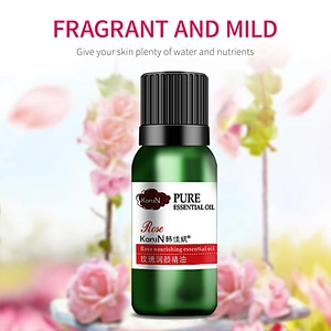 10ml glass bottle 100% pure natural rose essential oil