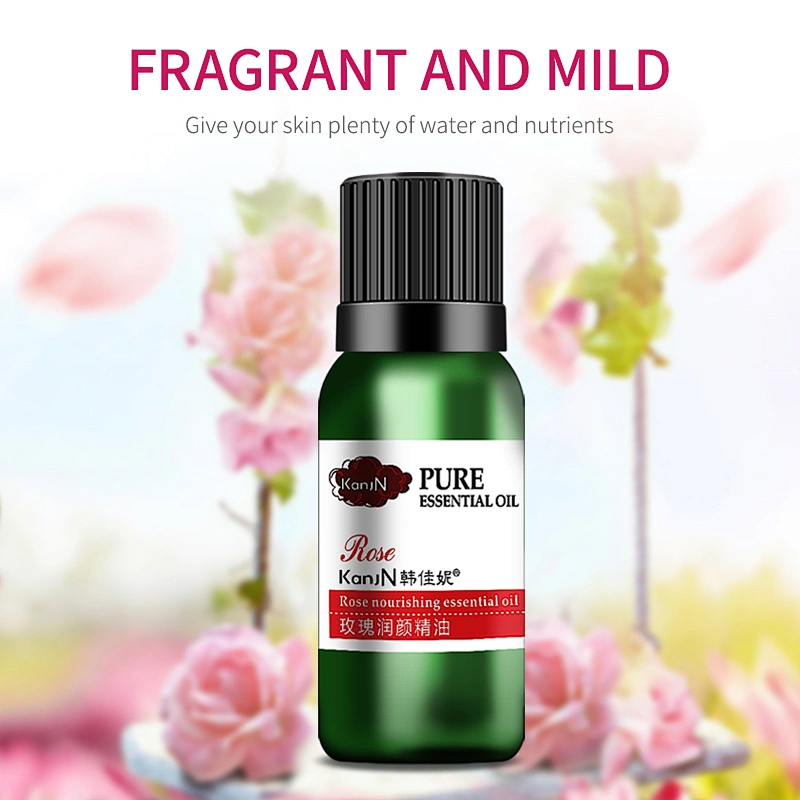10ml glass bottle 100% pure natural rose essential oil