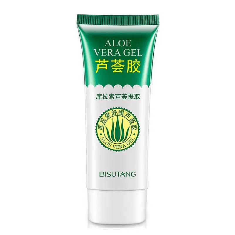 Private Label Custom Natural Organic Aloe Vera Extract Acne Whitening Aloe Vera Soothing Gel for Face
