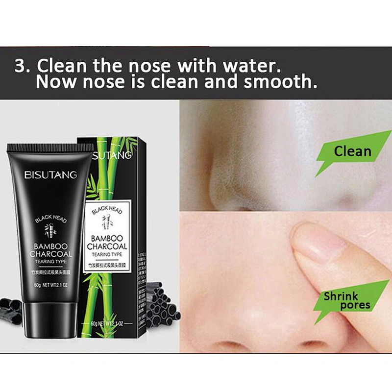Hot-selling  Bamboo Charcoal Remove Blackhead Facial Mask  Moisturizing face mask face lifting mask